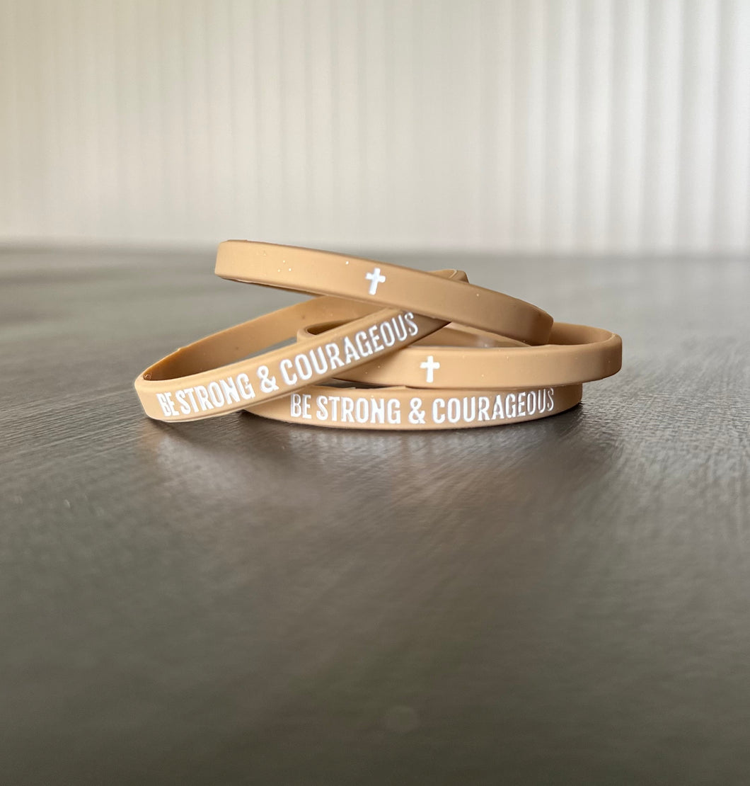 Alopecia Awareness Wristband - Sand